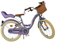 Volare Blossom Kinderfiets - Meisjes - 18 inch - Paars - Twee Handremmen