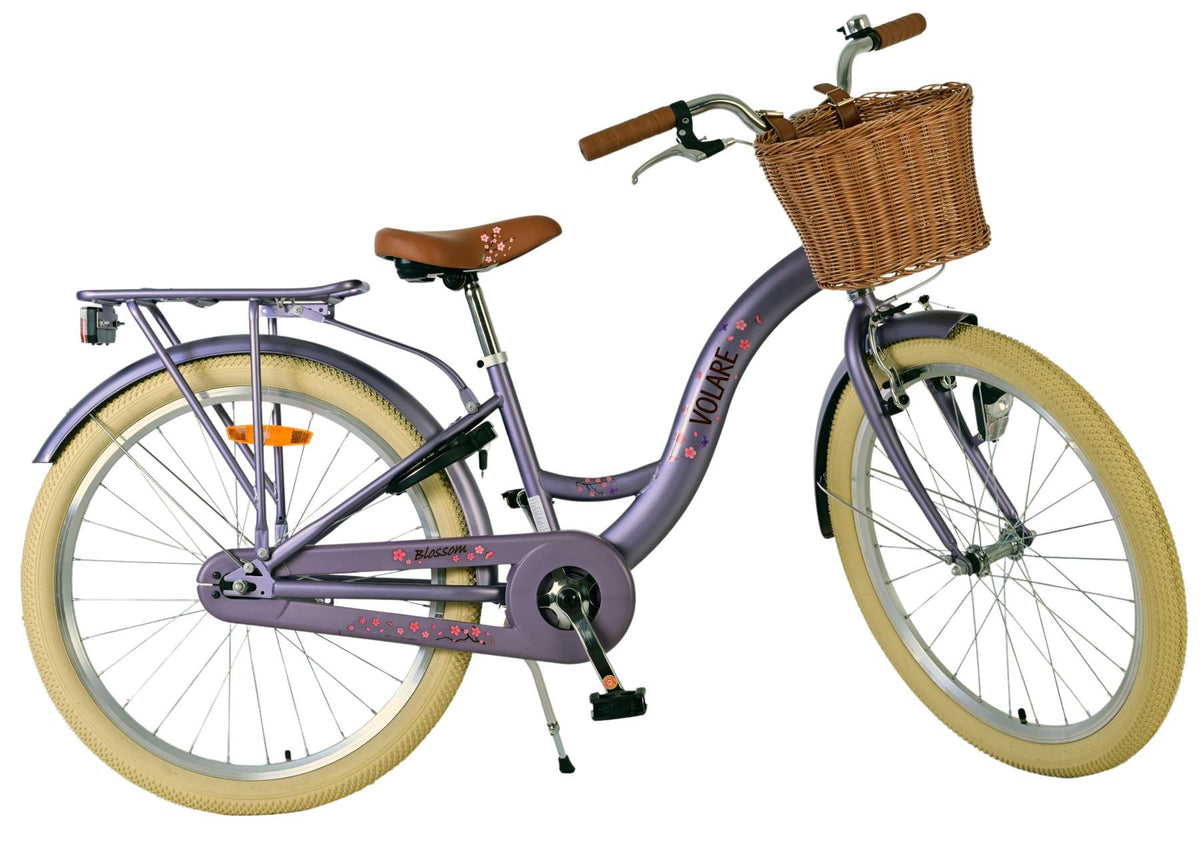 Volare Blossom Kinderfiets - Meisjes - 24 inch - Paars