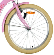 Volare Blossom Kinderfiets - Meisjes - 24 inch - Roze - Twee handremmen