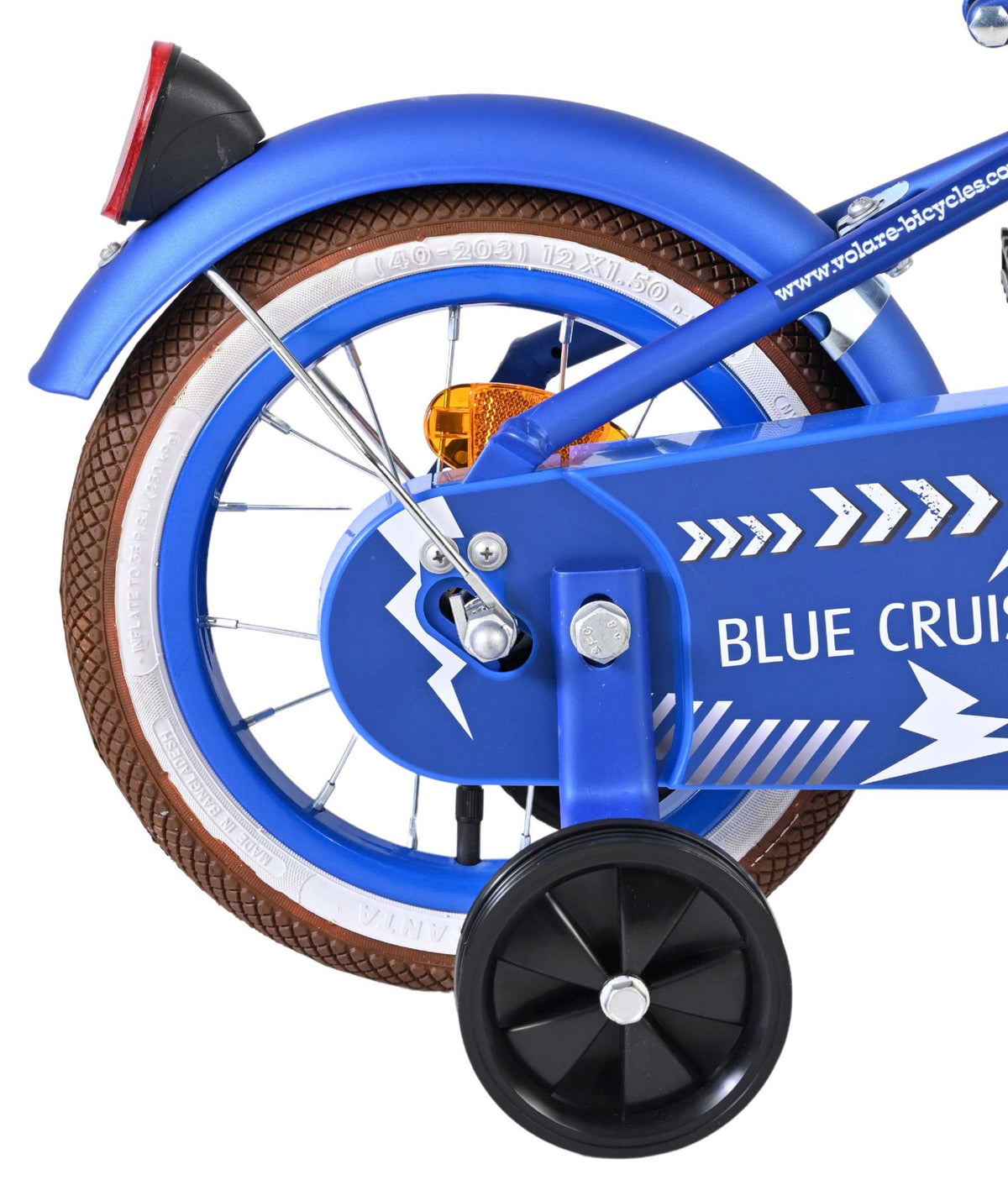 Volare Blue Cruiser Kinderfiets - Jongens - 12 inch - Blauw - 85% afgemonteerd
