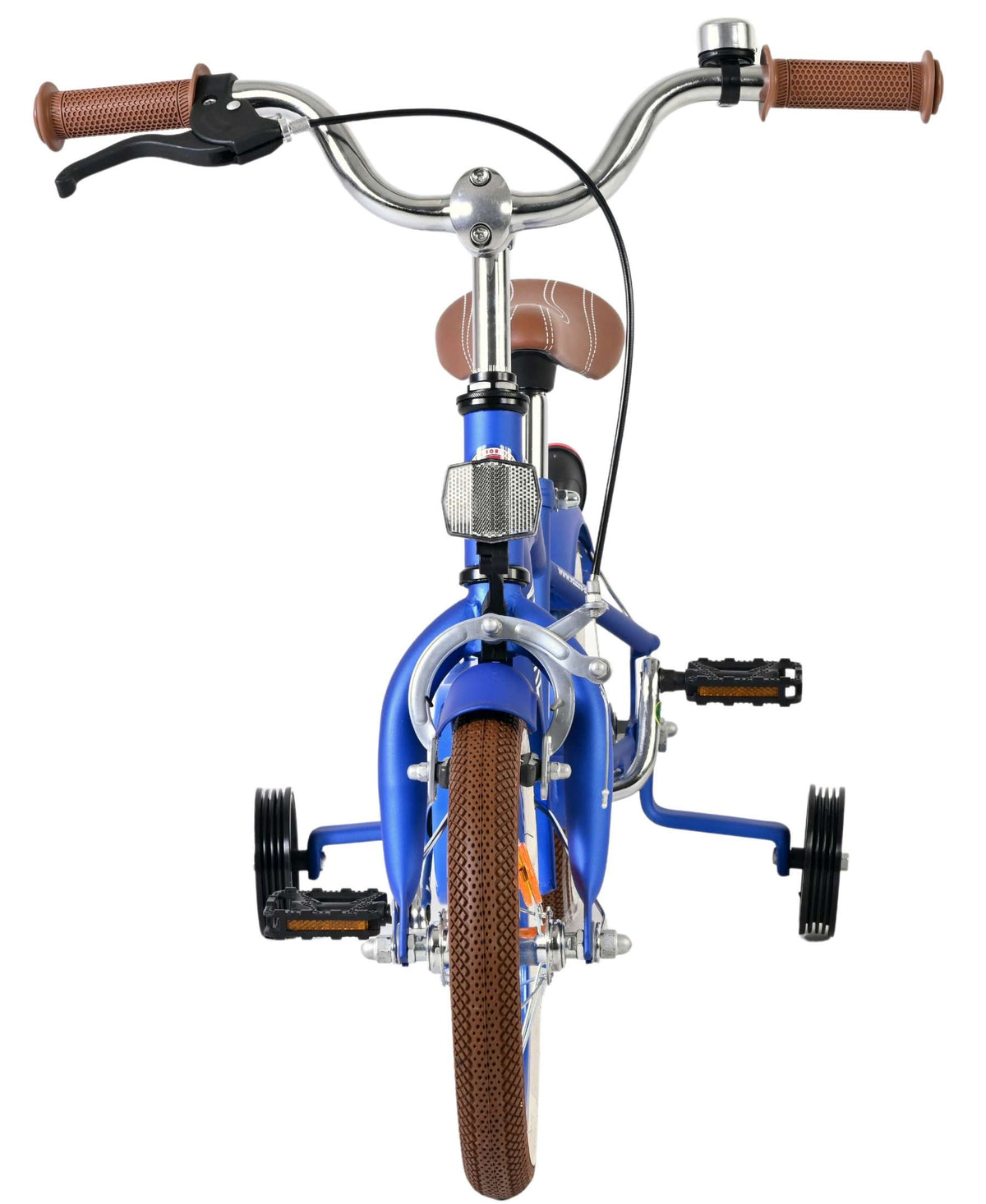 Volare Blue Cruiser Kinderfiets - Jongens - 12 inch - Blauw - 85% afgemonteerd