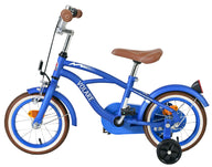 Volare Blue Cruiser Kinderfiets - Jongens - 12 inch - Blauw - 85% afgemonteerd