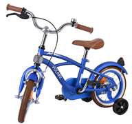Volare Blue Cruiser Kinderfiets - Jongens - 12 inch - Blauw - 85% afgemonteerd