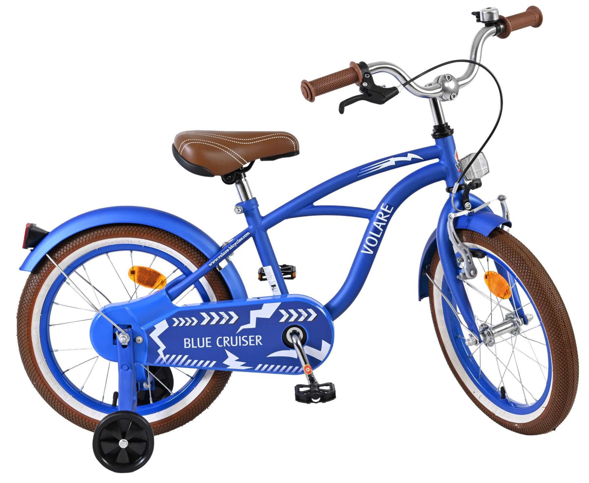 Volare Blue Cruiser Kinderfiets - Jongens - 16 inch - Blauw