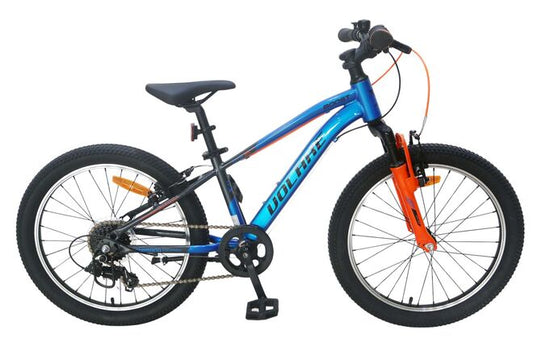 Volare Boost Kinderfiets - 26 inch - Blauw Oranje - 21 versnellingen