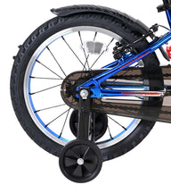 Volare Chrome Kinderfiets - Jongens - 16 inch - Blauw Zilver - Twee Handremmen