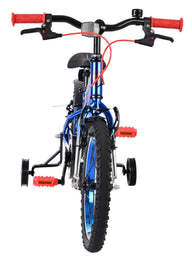 Volare Chrome Kinderfiets - Jongens - 16 inch - Blauw Zilver - Twee Handremmen
