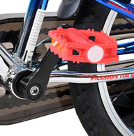 Volare Chrome Kinderfiets - Jongens - 16 inch - Blauw Zilver - Twee Handremmen