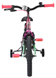 Volare Chrome Kinderfiets - Meisjes - 16 inch - Roze Groen