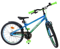 Volare Chrome Kinderfiets - Jongens - 18 inch - Blauw Groen
