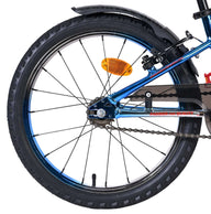 Volare Chrome Kinderfiets - Jongens - 16 inch - Blauw Zilver