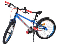 Volare Chrome Kinderfiets - Jongens - 20 inch - Blauw Zilver - 6 versnellingen