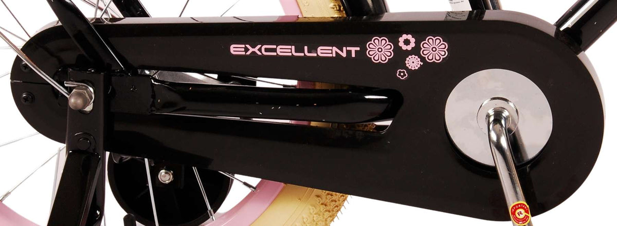 Volare Excellent Kinderfiets - Meisjes - 16 inch - Zwart
