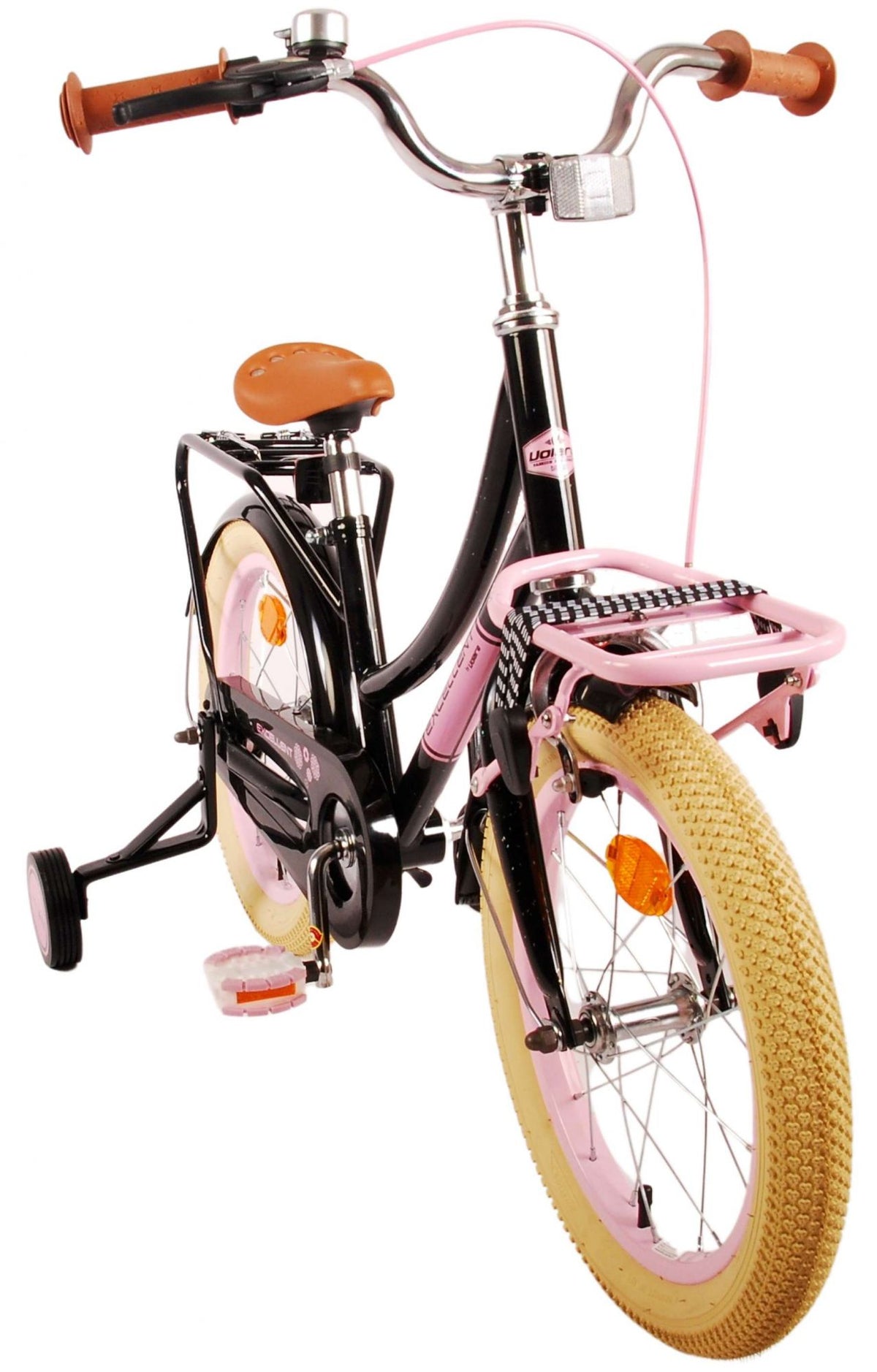 Volare Excellent Kinderfiets - Meisjes - 16 inch - Zwart