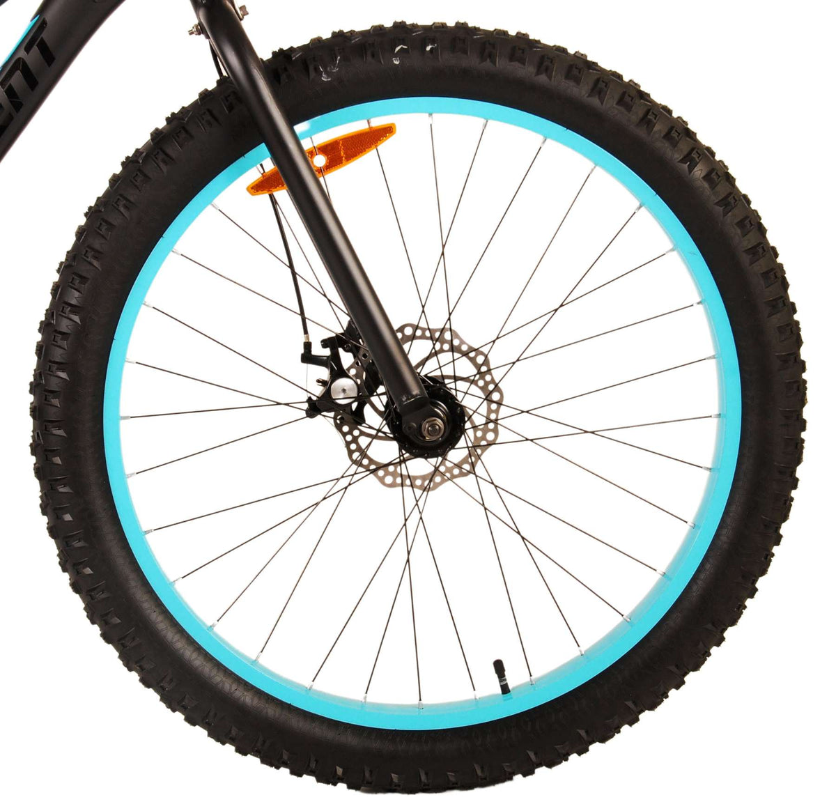 Volare Gradient Kinderfiets - Jongens - 26 inch - Zwart Blauw - 7 versnellingen