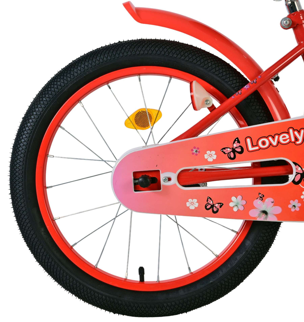 Volare Lovely Kinderfiets - Meisjes - 18 inch - Rood