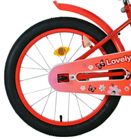 Volare Lovely Kinderfiets - Meisjes - 18 inch - Rood