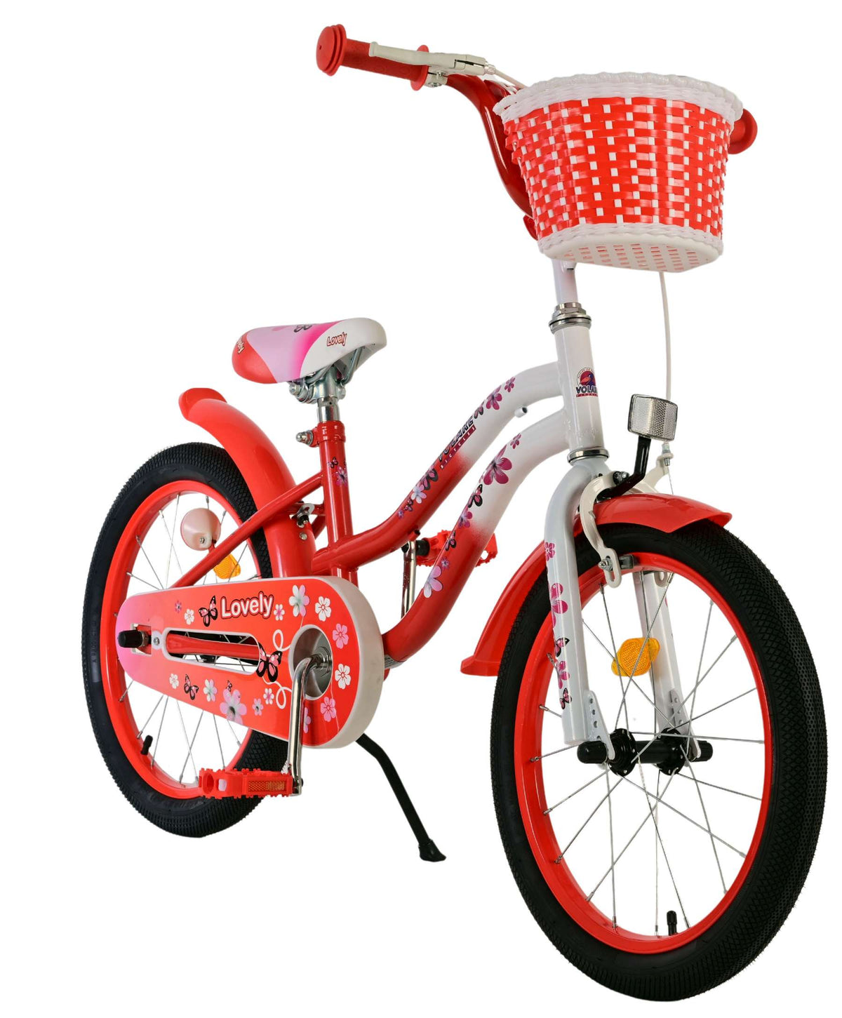 Volare Lovely Kinderfiets - Meisjes - 18 inch - Rood
