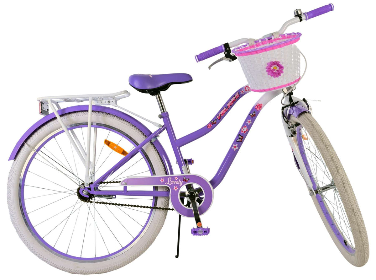 Volare Lovely Kinderfiets - Meisjes - 26 inch - Paars
