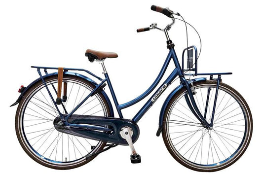 Volare Oma Classic kinderfiets Meisjes 28 inch M Blauw Shimano Nexus 3