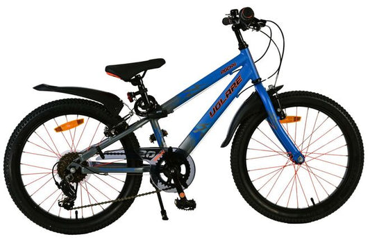 Volare Rocky Kinderfiets - Jongens - 20 inch - Blauw - 7 versnellingen
