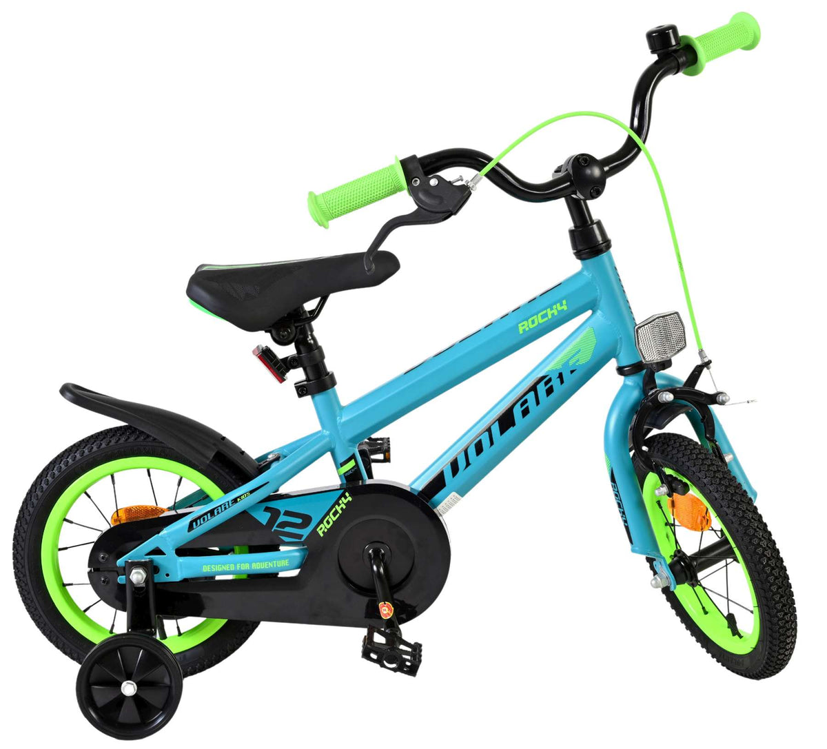 Volare Rocky Kinderfiets - Jongens - 12 inch - Groen