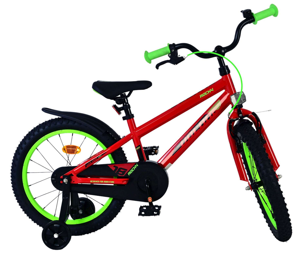 Volare Rocky Kinderfiets - Jongens - 18 inch - Rood