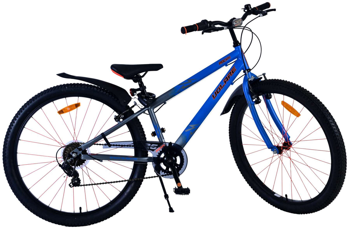 Volare Rocky Kinderfiets - Jongens - 26 inch - Blauw - 7 versnellingen