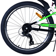 Volare Sportivo Kinderfiets - Jongens - 24 inch - Groen - 7 versnellingen