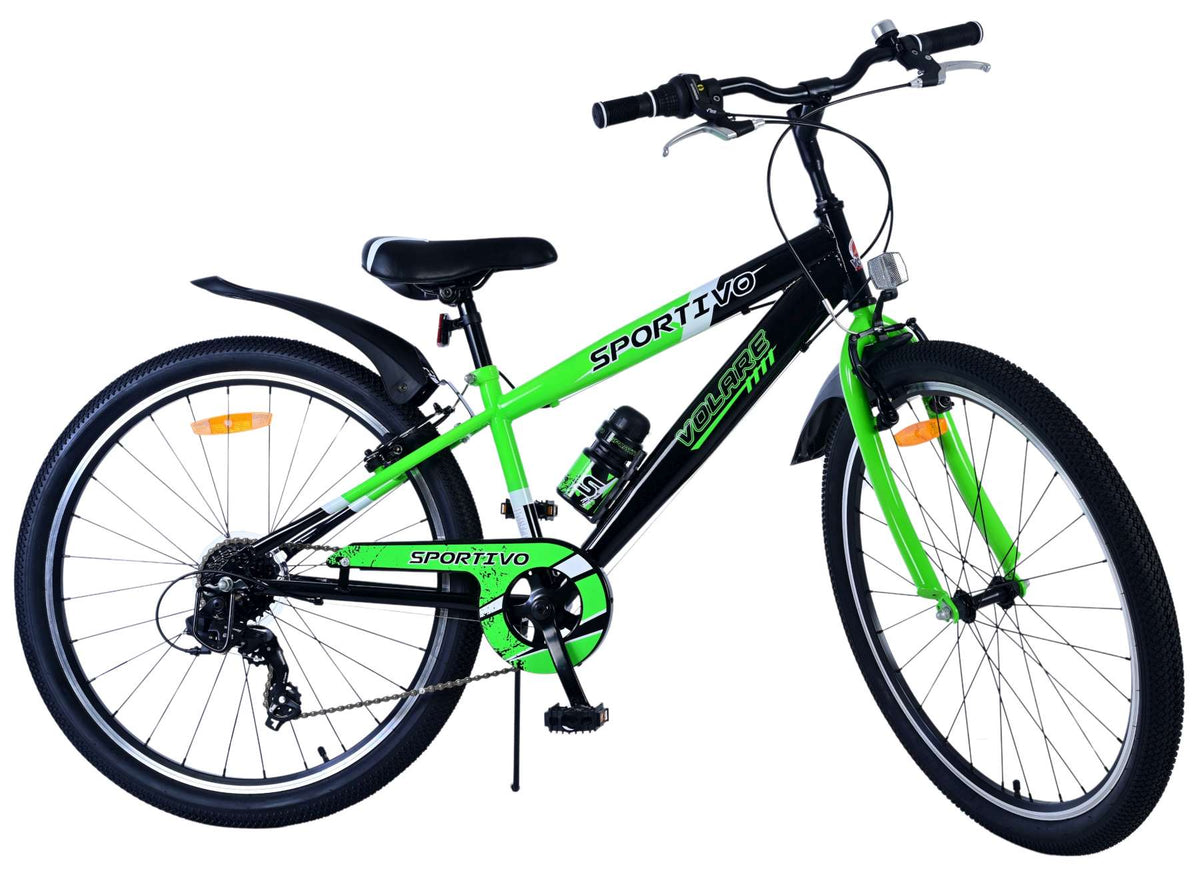 Volare Sportivo Kinderfiets - Jongens - 26 inch - Groen - 7 versnellingen