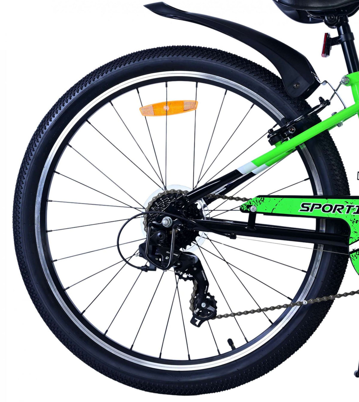 Volare Sportivo Kinderfiets - Jongens - 26 inch - Groen - 7 versnellingen