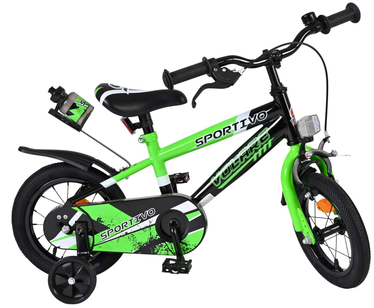 Volare Sportivo Kinderfiets - Jongens - 12 inch - Groen
