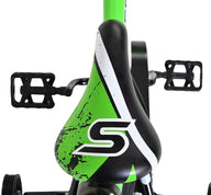 Volare Sportivo Kinderfiets - Jongens - 14 inch - Groen - Twee Handremmen