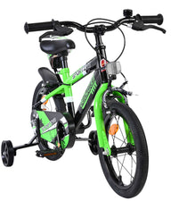 Volare Sportivo Kinderfiets - Jongens - 14 inch - Groen - Twee Handremmen