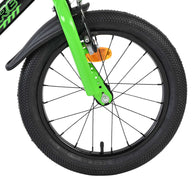 Volare Sportivo Kinderfiets - Jongens - 16 inch - Groen - Twee Handremmen