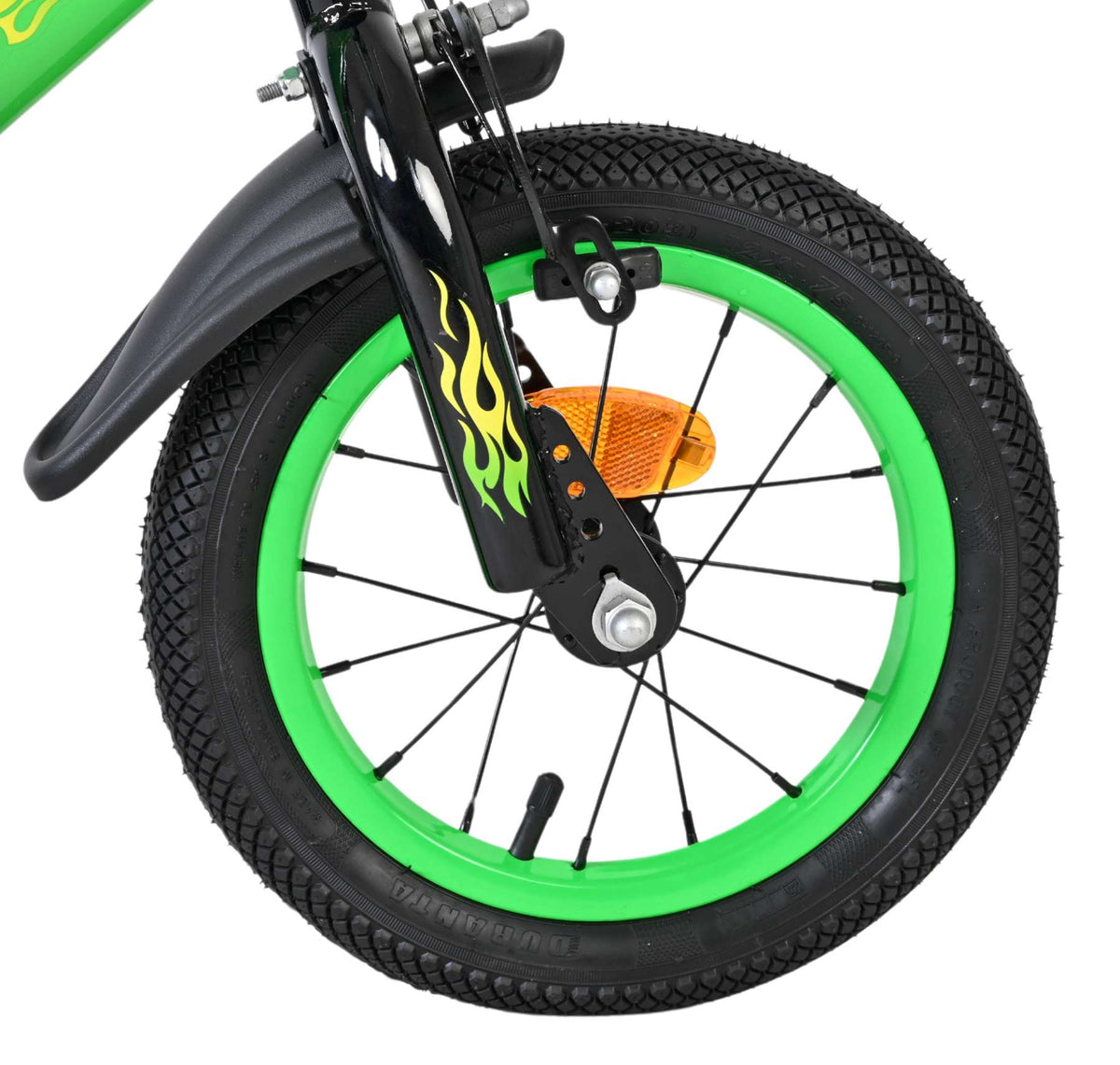Volare Strike Kinderfiets - Jongens - 12 inch - Groen