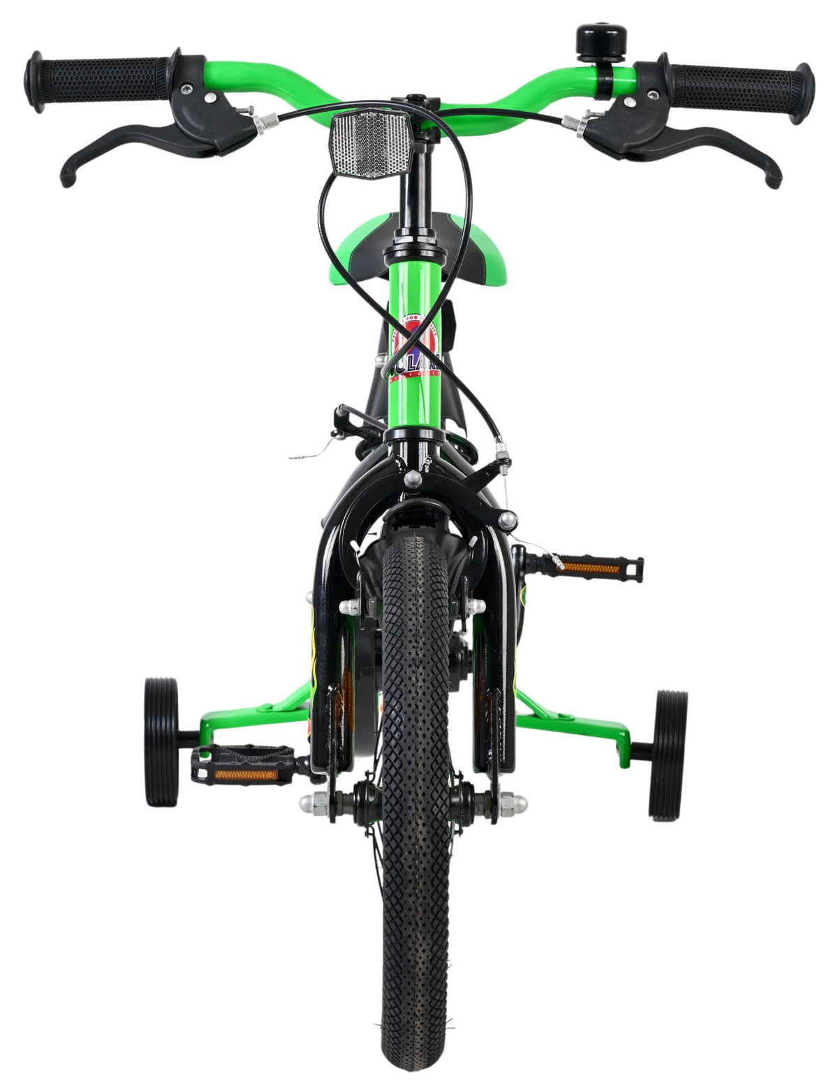 Volare Strike Kinderfiets - Jongens - 14 inch - Groen - Twee handremmen