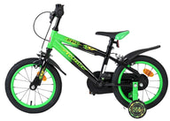 Volare Strike Kinderfiets - Jongens - 14 inch - Groen - Twee handremmen