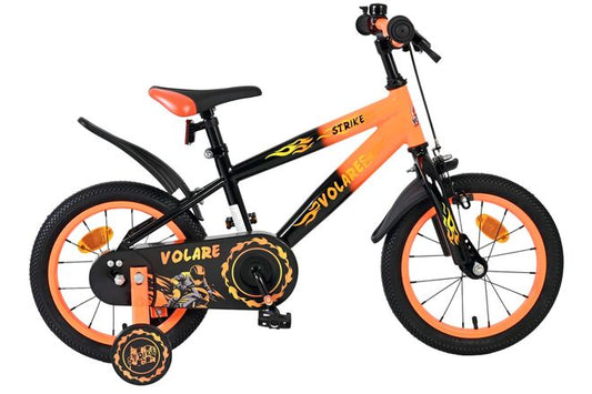 Volare Strike Kinderfiets - Jongens - 14 inch - Oranje