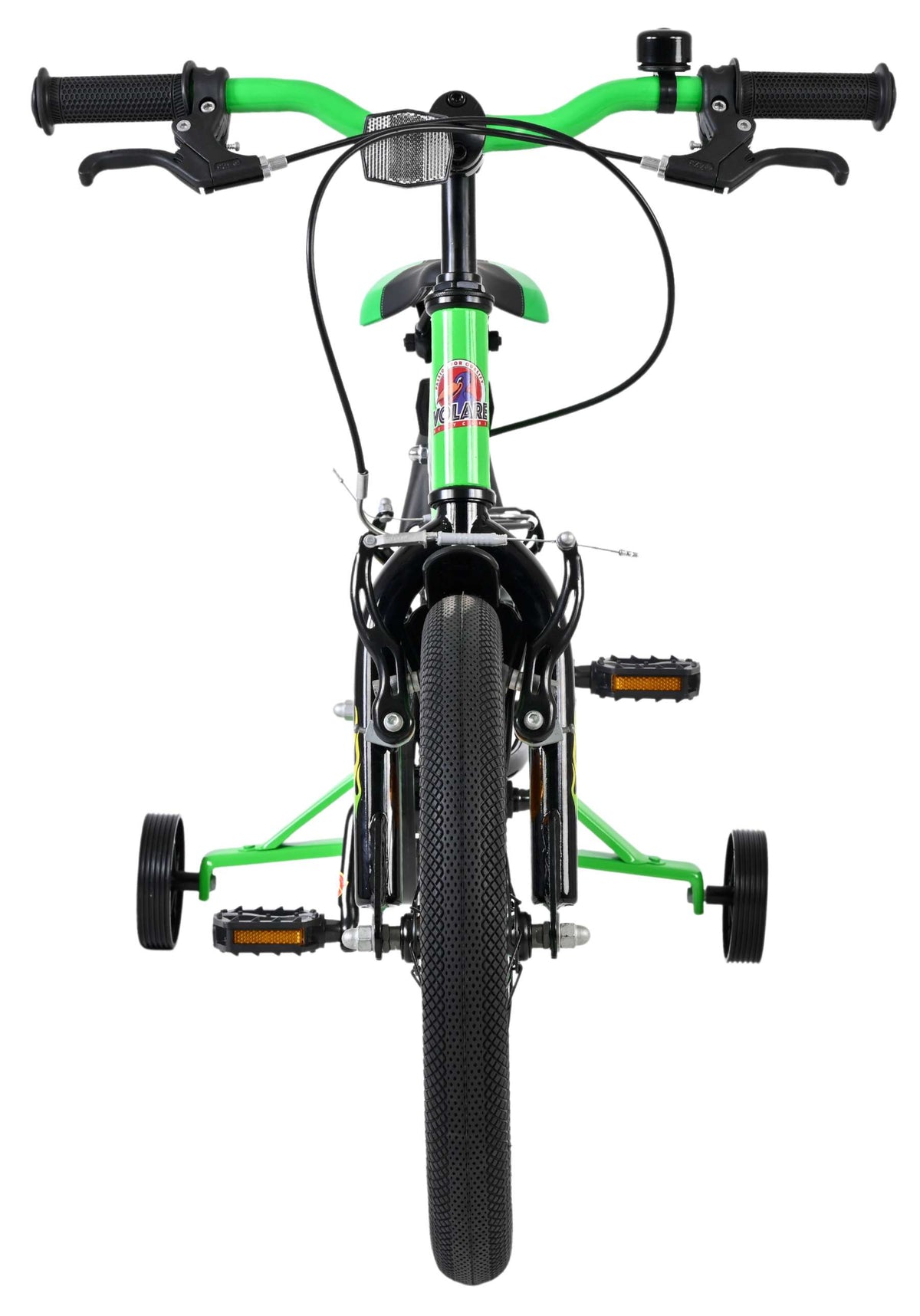 Volare Strike Kinderfiets - Jongens - 16 inch - Groen - Twee Handremmen