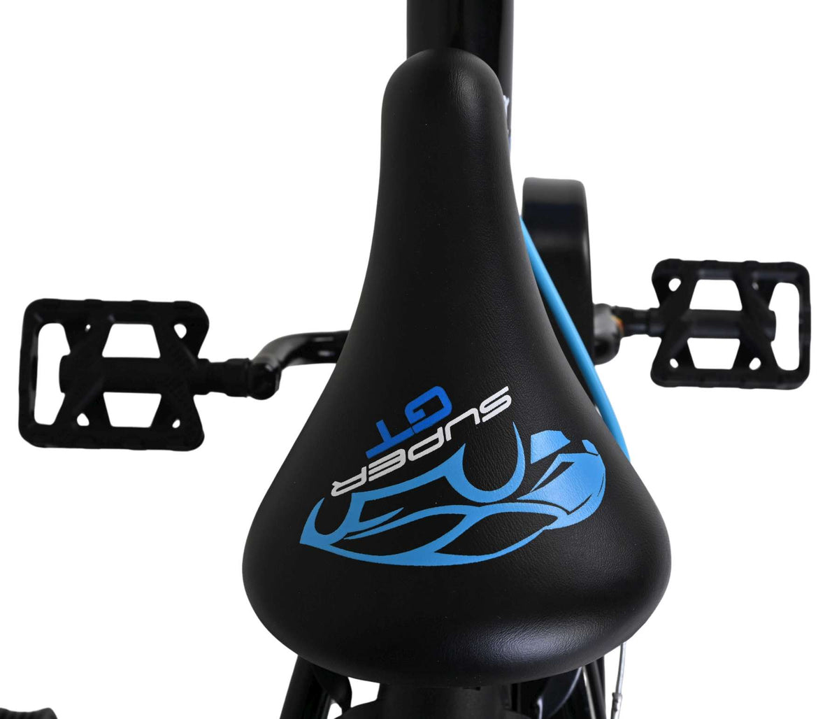 Volare Super GT Kinderfiets - Jongens - 14 inch - Blauw - Twee handremmen