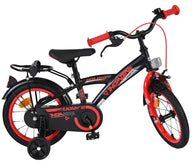 Volare Thombike Kinderfiets - Jongens - 14 inch - Zwart Rood