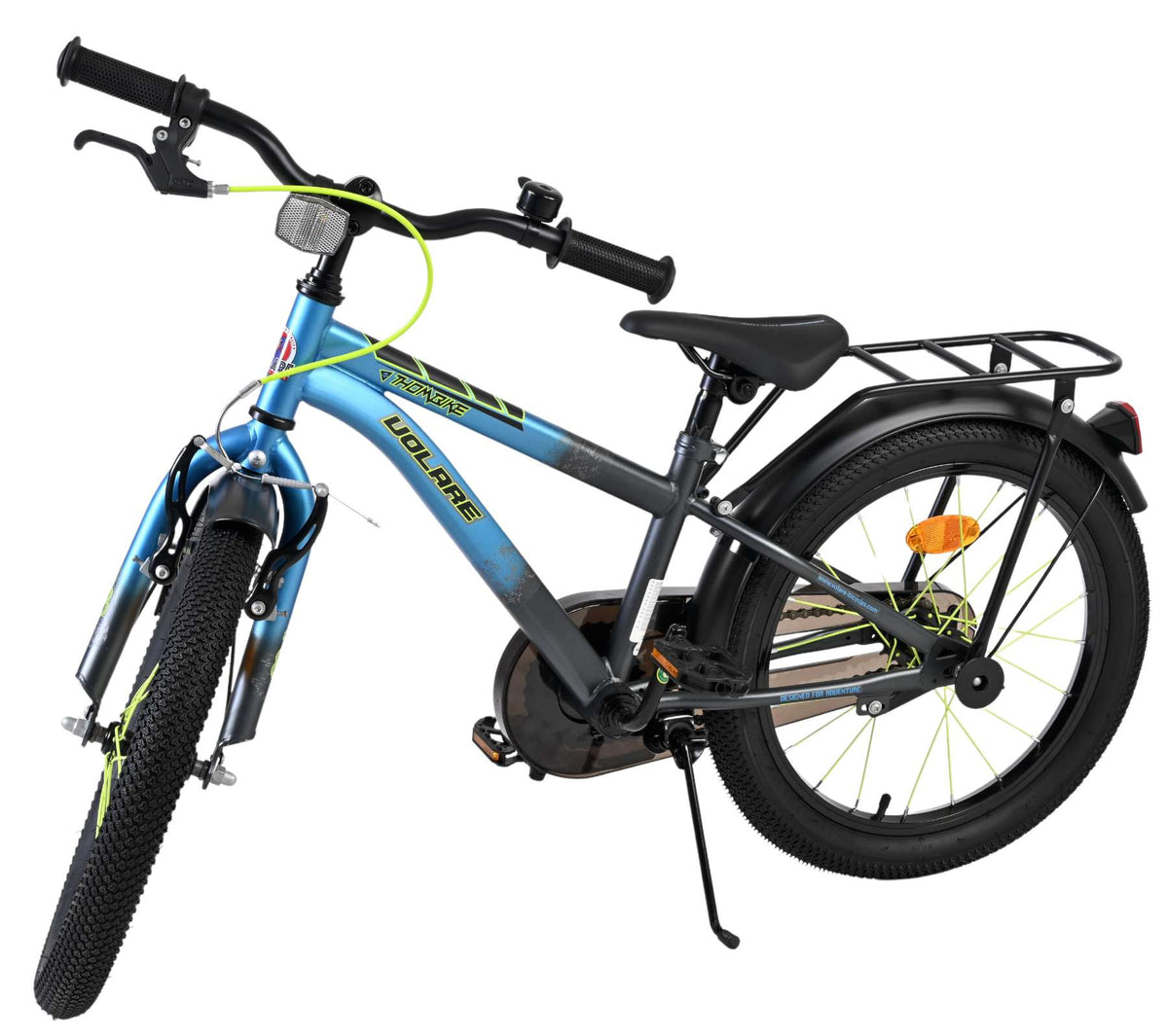 Volare Thombike Kinderfiets - Jongens - 18 inch - Blauw Grijs