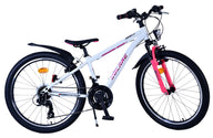 Volare XC Race Kinderfiets - 24 inch - Wit Roze - 21 versnellingen