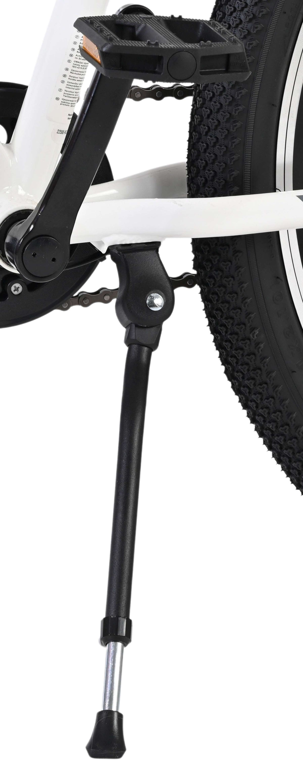 Volare XC Race Kinderfiets - 24 inch - Wit Roze - Shimano Nexus 3