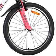 Volare XC Race Kinderfiets - 24 inch - Wit Roze - Shimano Nexus 3