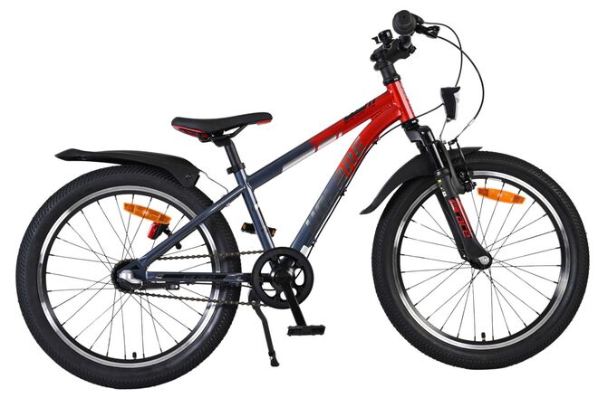 Volare XC Race Kinderfiets - 20 inch - Rood Grijs - Shimano Nexus 3