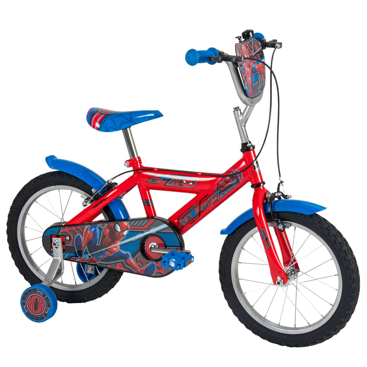 Spider-Man Kinderfiets - Jongens - 16 inch - Rood - Twee handremmen