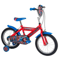 Spider-Man Kinderfiets - Jongens - 16 inch - Rood - Twee handremmen