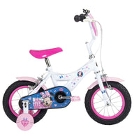 Disney Minnie Kinderfiets - Meisjes - 12 inch - Wit/Roze - Twee handremmen